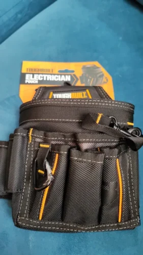 TOUGHBUILT TB-229 Universal Electrician's Kit Tool Belt Pouches Wear-resistant Tool Pouches Tool Accessories photo review