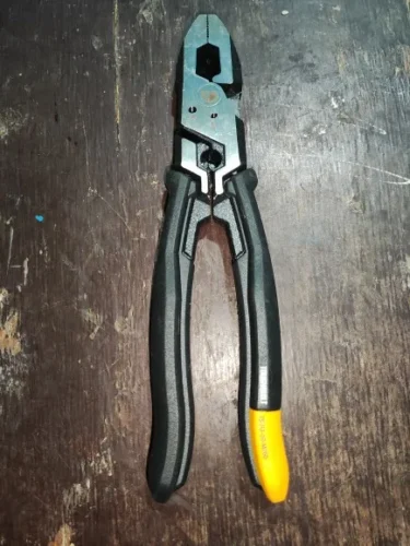 TOUGHBUILT TB-H3-20-M200 8"Industrial Grade Labor Saving Multi-Functional Flat Cut Wire Pliers Hand Tools photo review